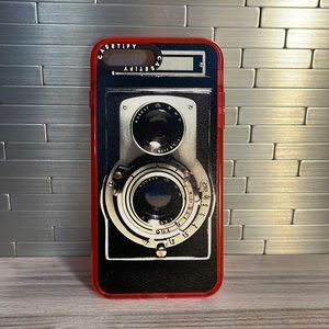 SOLD- Casetify iPhone 8Plus case- vintage camera print